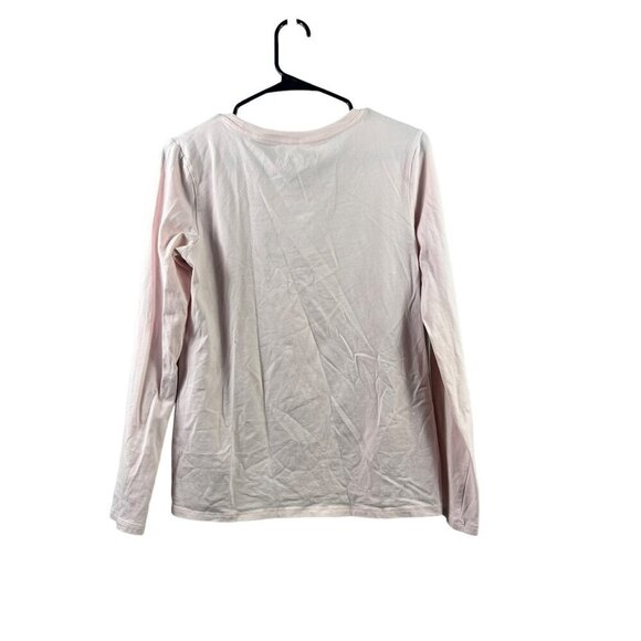 Calvin Klein Women's Soft Pink Long Sleeve Top - Picture 2 of 6